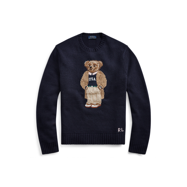 Collegiate Bear Jumper Polo Ralph Lauren 1