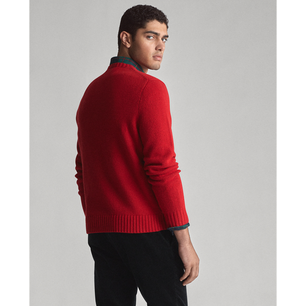 Red / Suit Bear Suit Bear Wool Sweater Polo Ralph Lauren 5