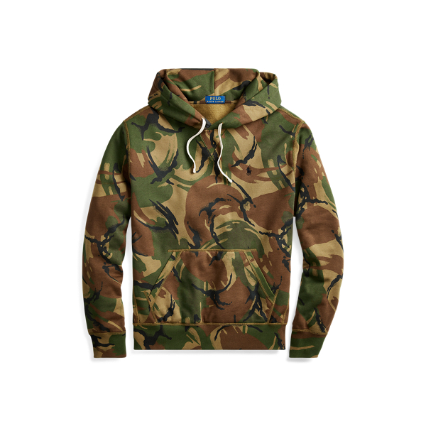 Camo Fleece Hoodie for Men Ralph Lauren UK