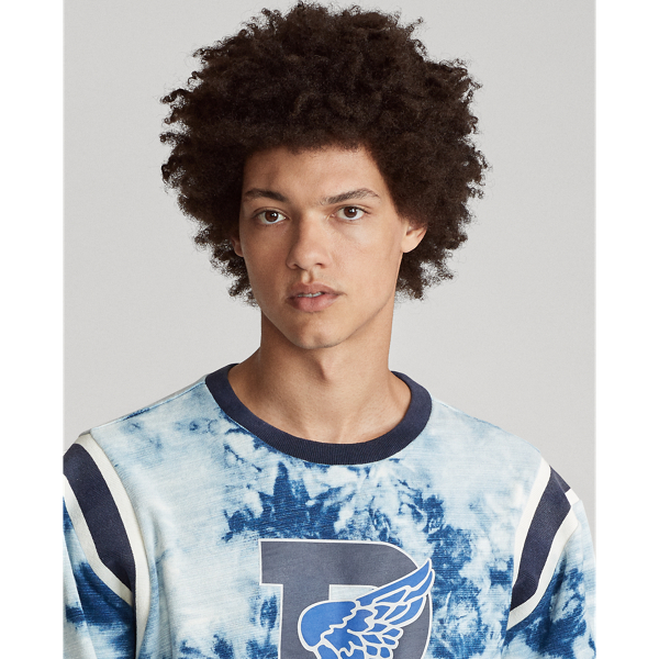 Felpa Indigo Stadium Polo Ralph Lauren in Indaco multicolore 5
