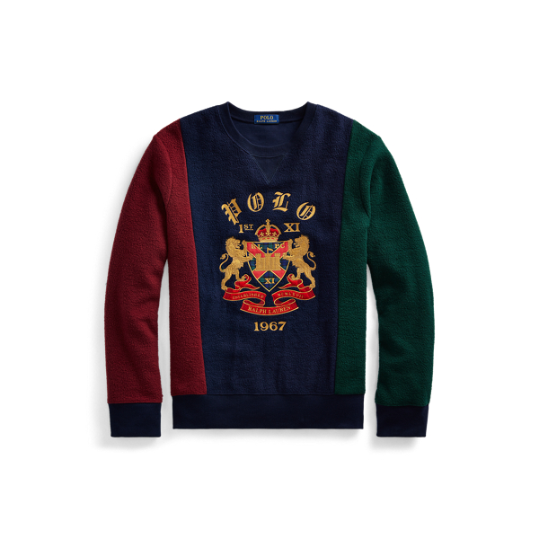 Crest Fleece Sweatshirt Polo Ralph Lauren 1