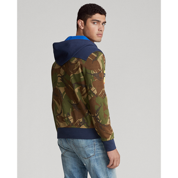 Camo Multi Camo Double-Knit Hoodie Polo Ralph Lauren 4