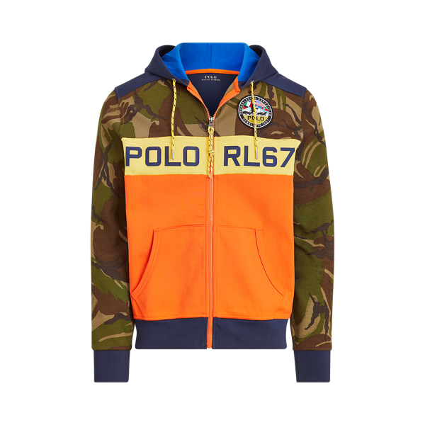 Camo Multi Camo Double-Knit Hoodie Polo Ralph Lauren 2