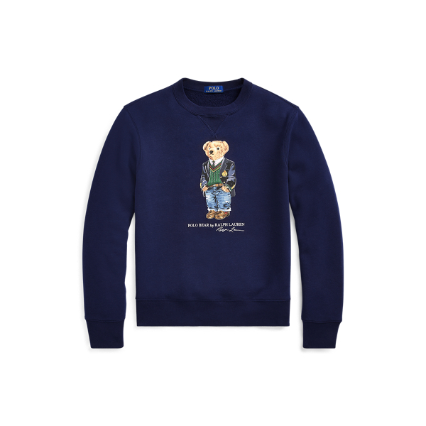 Preppy Bear Fleece Sweatshirt for Men Ralph Lauren PE