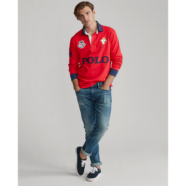 Das Rugbyhemd England Polo Ralph Lauren in RL Red 3
