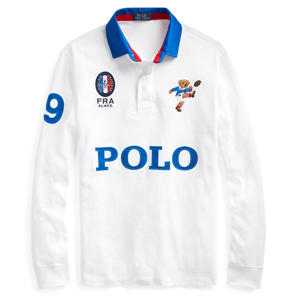 White The France Rugby Polo Ralph Lauren 2