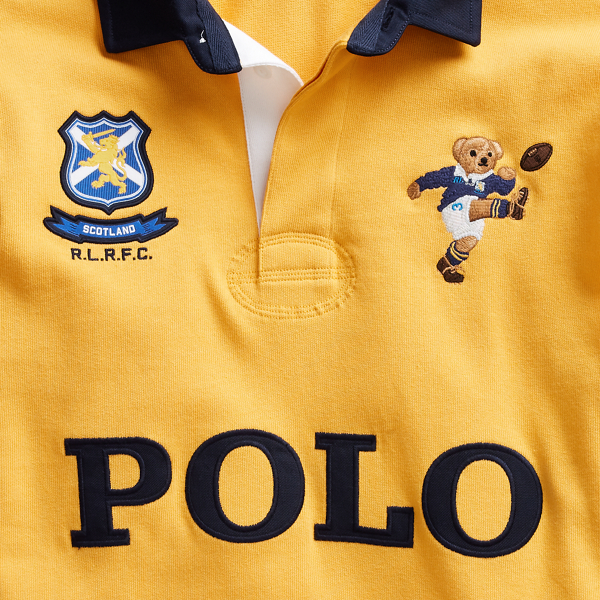 Gold Bugle The Scotland Rugby Polo Ralph Lauren 6