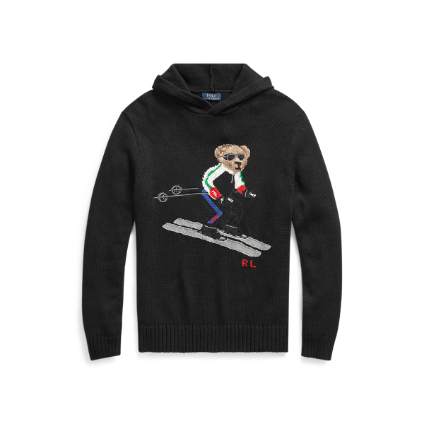 Ski Bear Hooded Jumper for Men Ralph Lauren UK