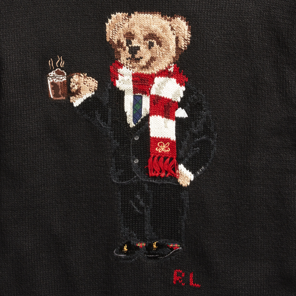 Black Cocoa Bear Cocoa Bear Jumper Polo Ralph Lauren 7