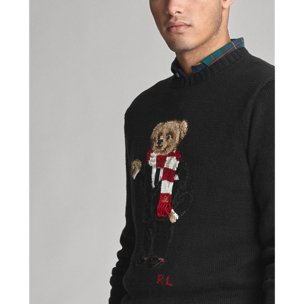 Black Cocoa Bear Cocoa Bear Jumper Polo Ralph Lauren 6