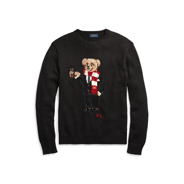 Black Cocoa Bear Cocoa Bear Jumper Polo Ralph Lauren 2