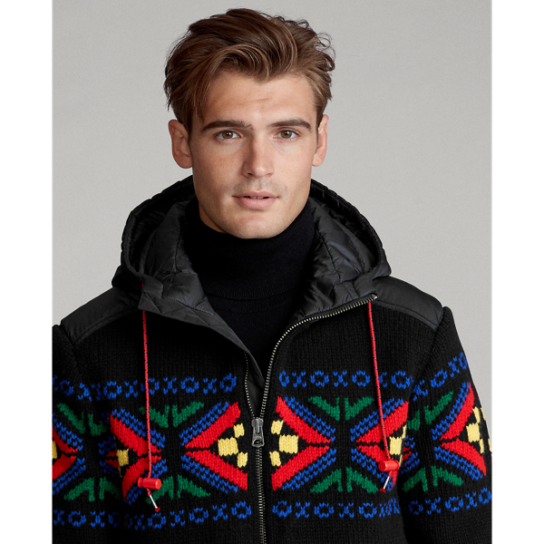 Multi Fair Isle Hooded Jumper Polo Ralph Lauren 7