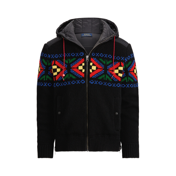 Fair Isle Hooded Sweater Polo Ralph Lauren em 1