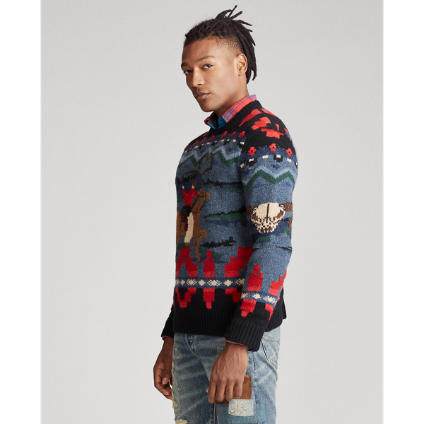Multi Cowboy Hand-Knit Jumper Polo Ralph Lauren 4