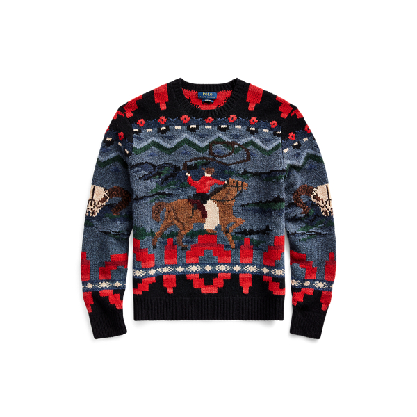 Cowboy Hand-Knit Jumper Polo Ralph Lauren 1