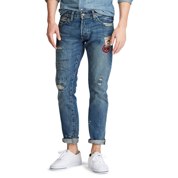 Ronan Repaired Sullivan Slim Distressed Jean Polo Ralph Lauren 4