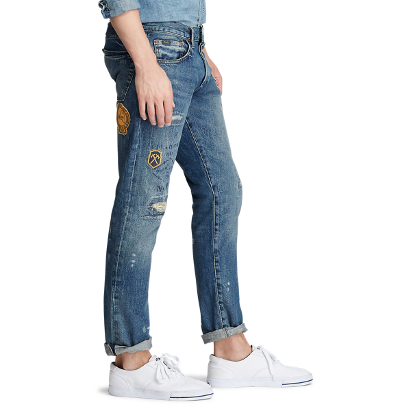 Ronan Repaired Sullivan Slim Distressed Jean Polo Ralph Lauren 6