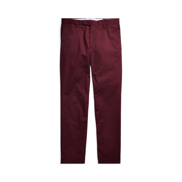 Harvard Wine Stretch Slim Fit Chino Pant Polo Ralph Lauren 2