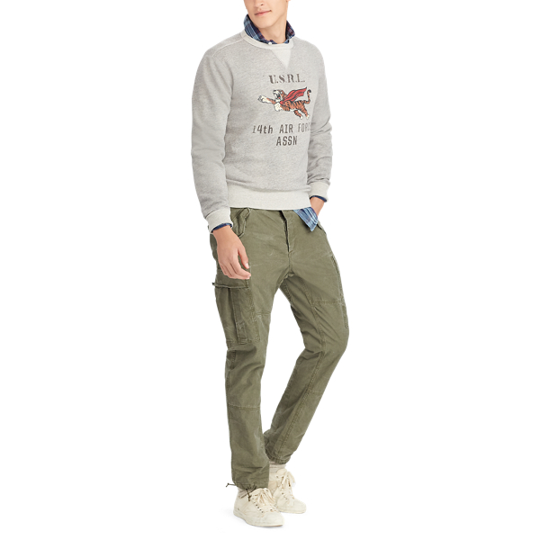 Outdoors Olive Classic Tapered Fit Cargo Trouser Polo Ralph Lauren 2