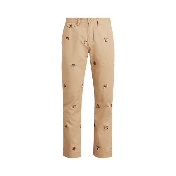 Classic Fit Embroidered Chino Polo Ralph Lauren 1