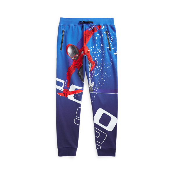 Jogginghose aus Baumwoll-Interlock Polo Ralph Lauren in 1