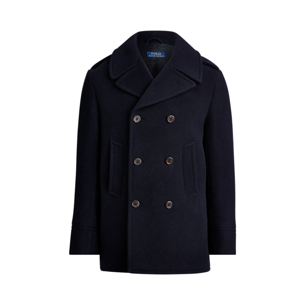 ジャケット・アウター POLO by RALPH LAUREN PEA COAT Men's Polo Wool-Blend Melton Peacoat | Ralph Lauren