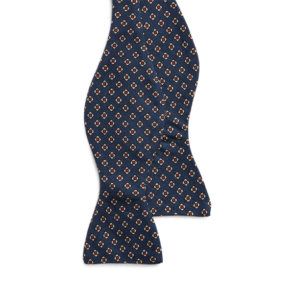 Neat Challis Butterfly Bow Tie