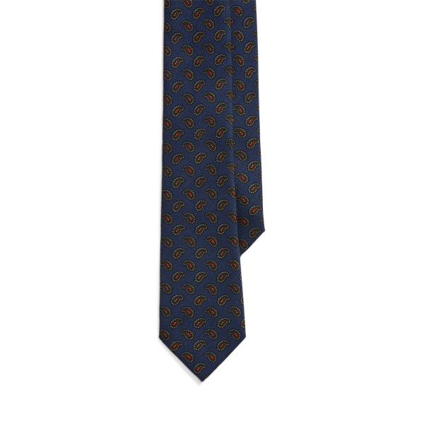 Wool Challis Narrow Tie