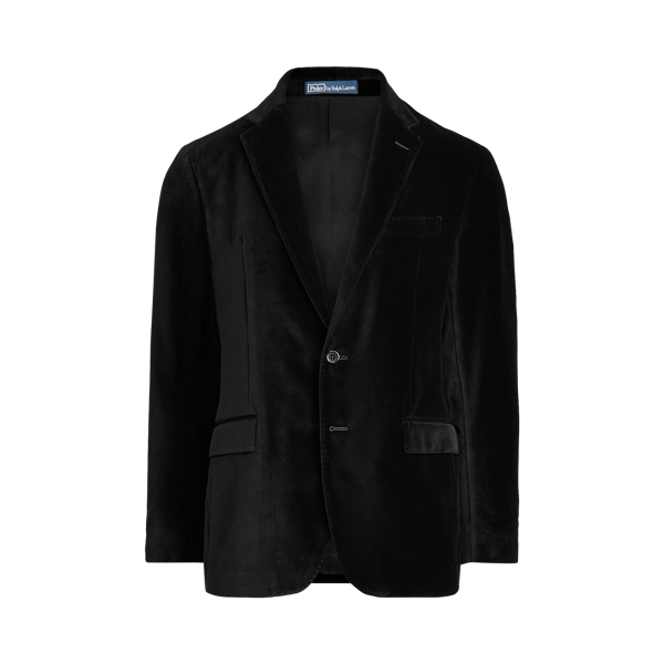 Black velvet sports jacket hotsell