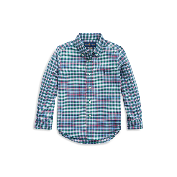 Plaid Performance Poplin Shirt