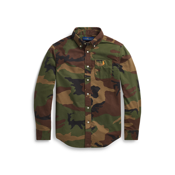 Ralph lauren camo oxford hotsell