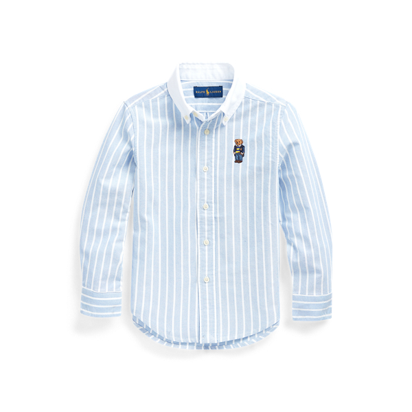 Polo Bear Cotton Oxford Shirt Boys 1.5-6 Years 1