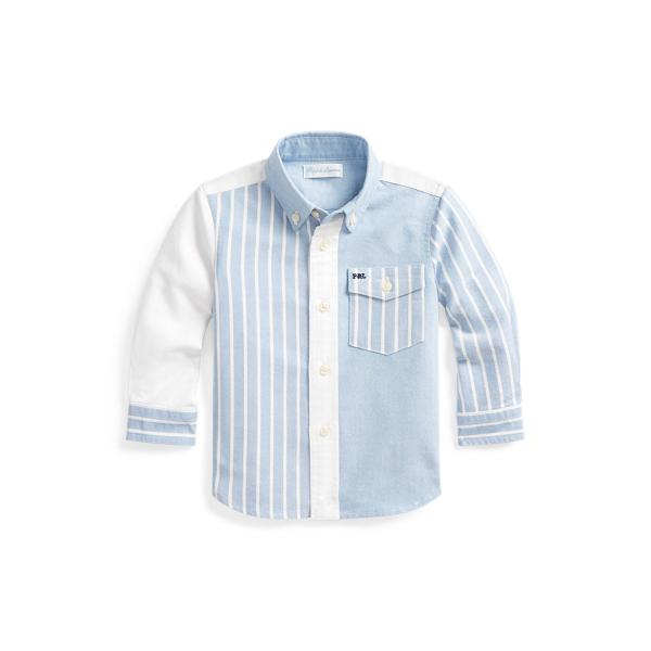 Cotton Oxford Fun Shirt Baby Boy 1