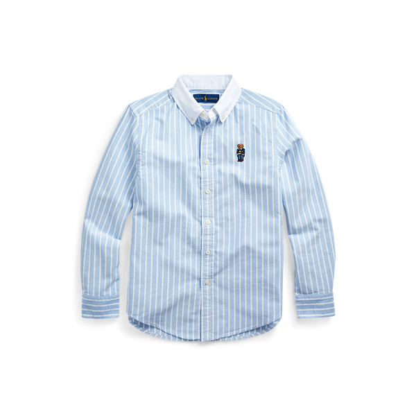 Polo Bear Cotton Oxford Shirt Boys 6-14 Years 1