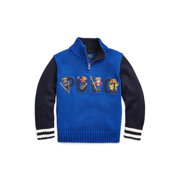 Near Cotton Half-Zip Jumper Boys 1.5-6 Years 1