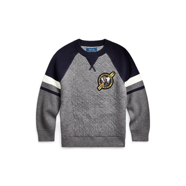 Ski Bear Cotton Jumper Boys 1.5-6 Years 1