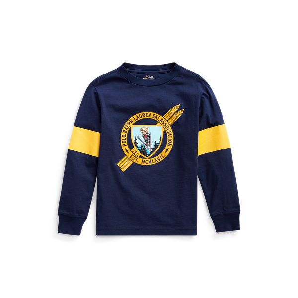 Ski Bear Cotton Jersey Tee Boys 1.5-6 Years 1