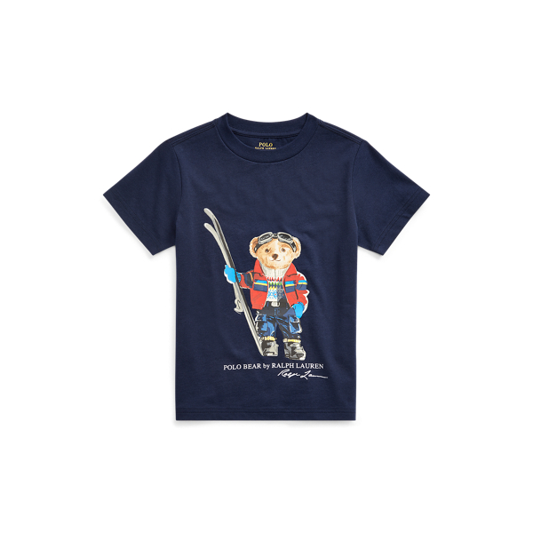 Ski Bear Cotton Jersey Tee Boys 1.5-6 Years 1