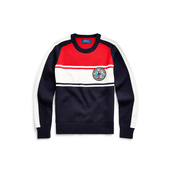 Pull Polo Bear en coton Boys 6-14 Years en 1