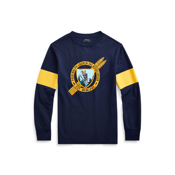 Ski Bear Cotton Jersey Tee Boys 6-14 Years 1