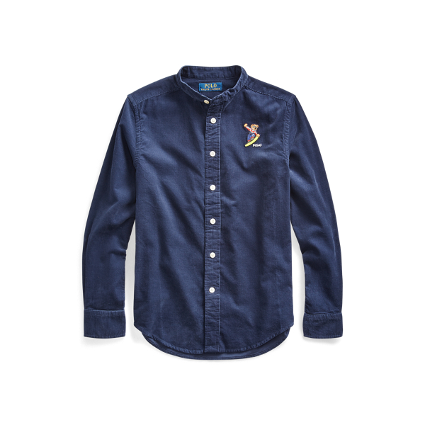 Chemise&nbsp;Snowboard Bear en velours Boys 6-14 Years en 1