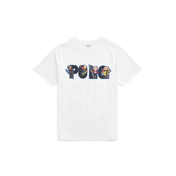 Ski Bear Cotton Jersey Tee Boys 6-14 Years 1