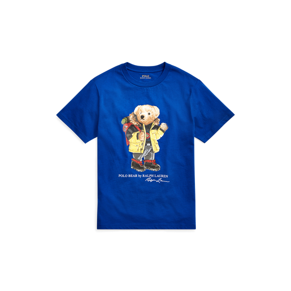 Parka Bear Cotton Jersey Tee Boys 6-14 Years 1
