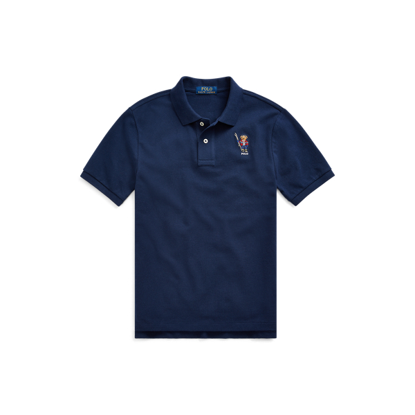 Ski Bear Cotton Mesh Polo Boys 6-14 Years 1