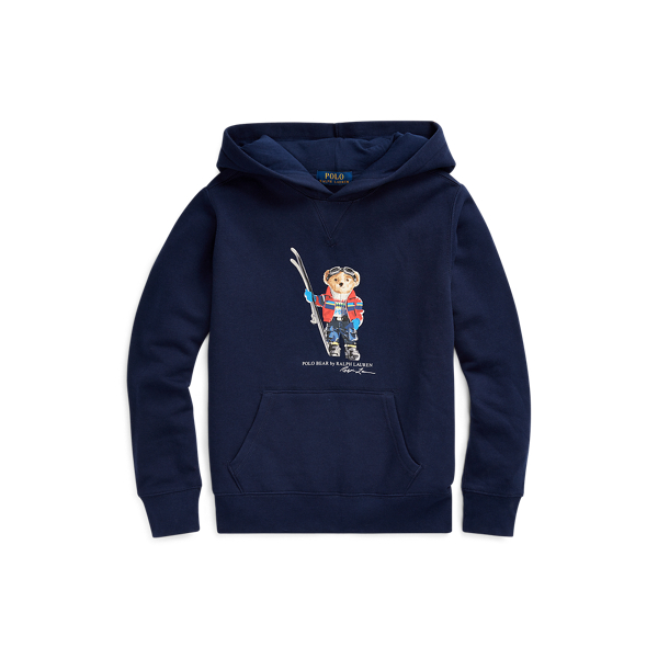 Polo Ralph Lauren boys navy ski bear store sweater