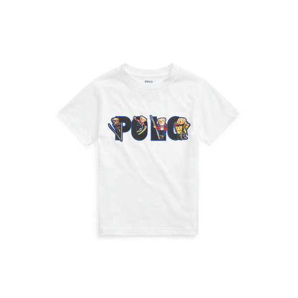 Ski Bear Cotton Jersey Tee Boys 1.5-6 Years 1