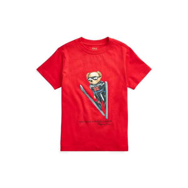 Ski Bear Cotton Jersey Tee Boys 1.5-6 Years 1