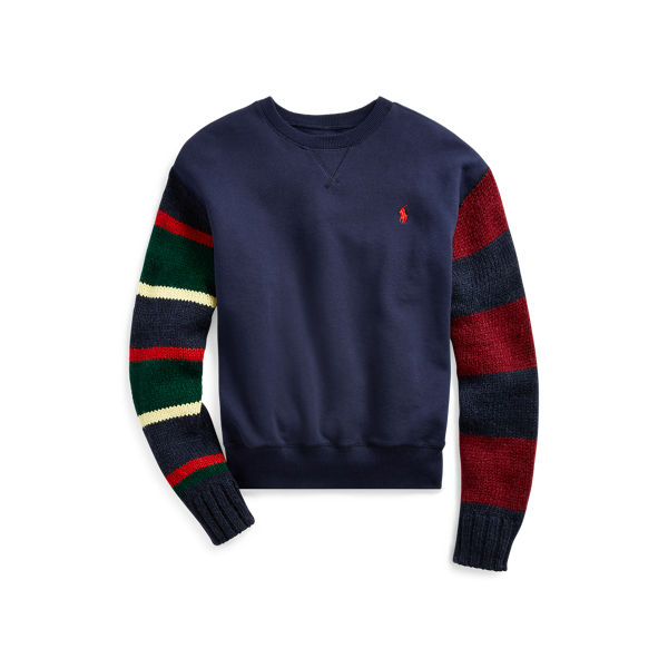 Hybrid Striped-Arm Jumper Polo Ralph Lauren 1