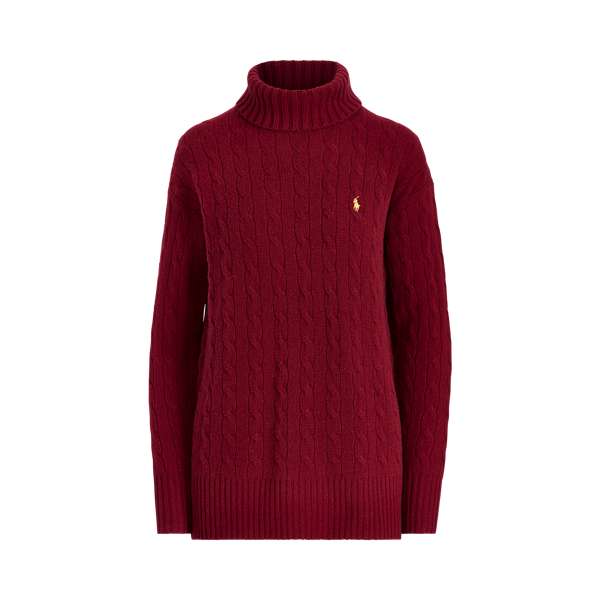 Rollkragenpullover mit Zopfmuster Polo Ralph Lauren in 1