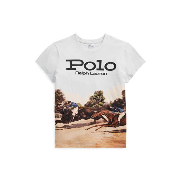 Equestrian-Graphic Cotton Tee Polo Ralph Lauren 1